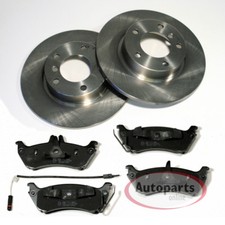 Bremsscheiben Ø 285 mm + Bremsbeläge hinten für Mercedes ML M Klasse [W163]