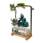 Desktop Water Fountain Indoor Relaxation Desktop Water Fountain Fish Tank Décor