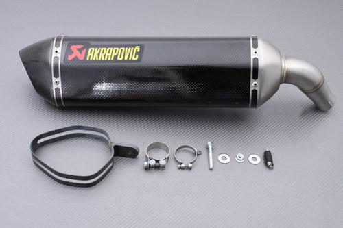 Silenciador Tubo Escape AKRAPOVIC LINE Carbono SUZUKI SV 650 N 2016-2022 - Picture 1 of 5