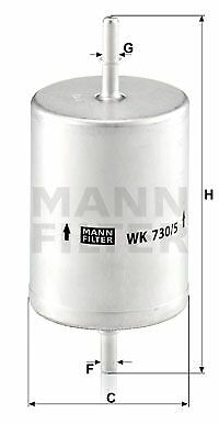 Kraftstofffilter RIDEX 9F0017 Für FORD MONDEO III Kombi (BWY) FOCUS