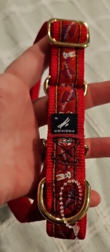 Premier Adjustable Dog Collar 1" Wide by 10-16" Neck NEW  'My Little Angel' - Afbeelding 1 van 5