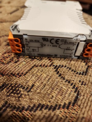 Weidmuller Solid State Relay 827539 Input:3.5-15VDC Output:5.48VDC 100mA Used