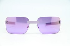 COURREGES PARIS AC015 Metal Women Purple Sunglasses Purple Flash Lens Italy 20-1