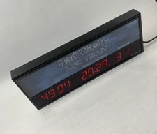 BRG Precision Products Digital Clock 130458