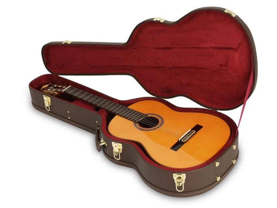 Upstart Small-Body Acoustic Guitar Case (Brown) - Image 2 of 4