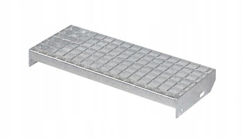 Metallstufe 600/700/800/900/1000x240 mm verzinkt Gitterroststufen Treppenstufen - Bild 10 von 19