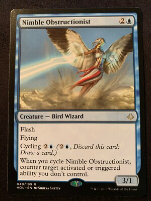 MTG Magic 1x x1 - Nimble Obstructionist Hour of Devastation Ed NM-Mint