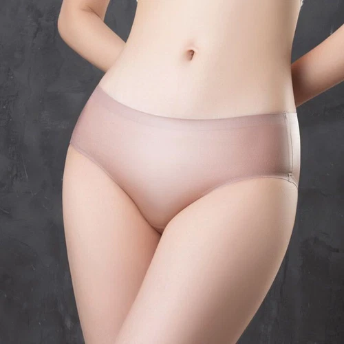 Nuevo Moda Sexy Para Mujer Delgado Hielo Sedoso Ropa Interior Bikini Lencería Bragas Calzoncillos - Imagen 5 de 30