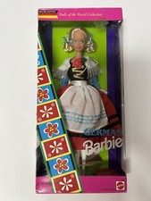 VTG 1994 German Barbie Dolls Of The World Collection 12698 - New In Box