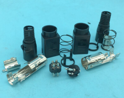 Lot 3 pin 4 Pin 24V/12V DC DIN Power Plug for TFT LCD Flatscreen TV Locking only