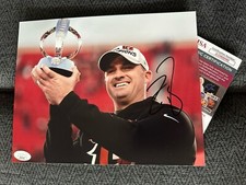 Zac Taylor  Signed 8 X 10 Photo JSA Authentication COA Cincinnati Bengals