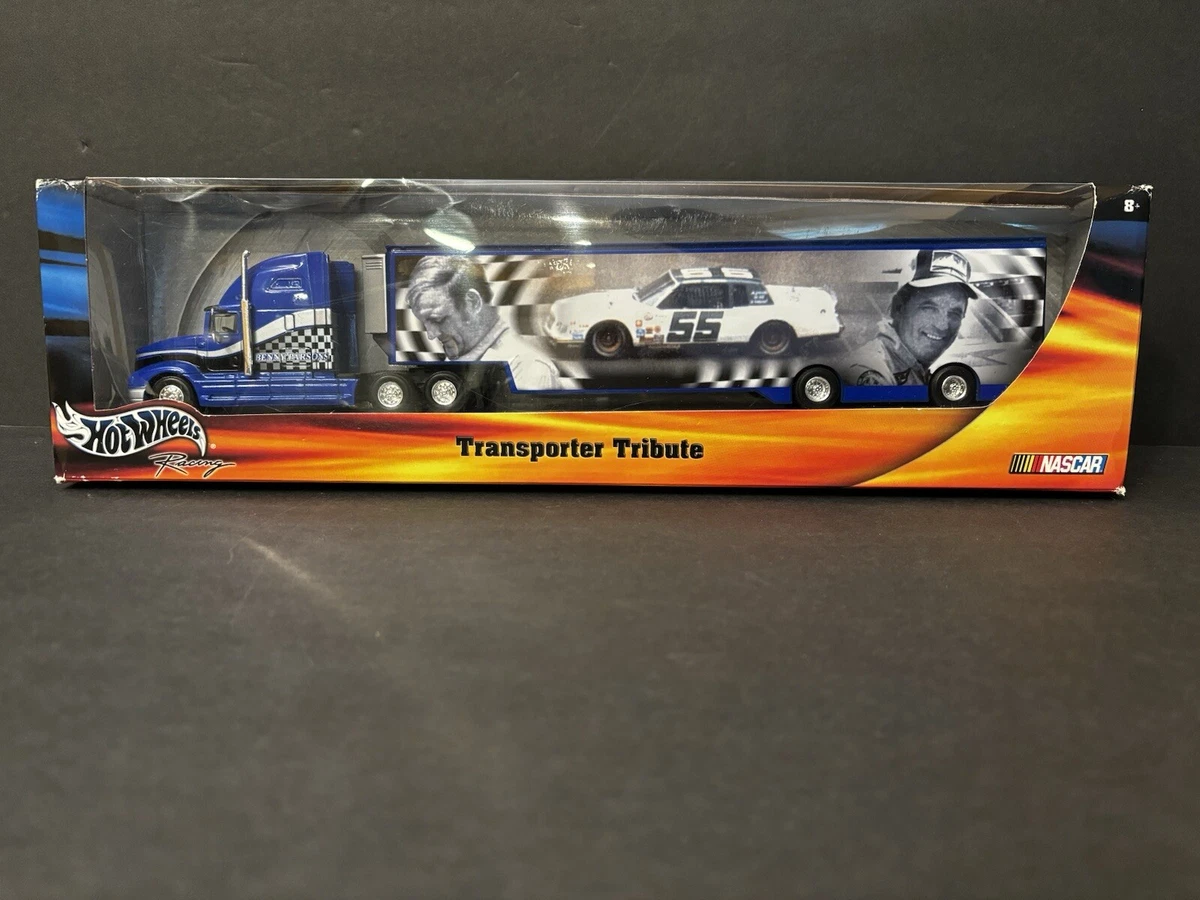NASCAR HotWheels ホットウィールズ ビンテージミニカー 激レア Hot Wheels Racing #55 Benny Parson Transporter Tribute 1/64 Nascar