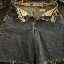 Vintage JNCO Flamehead Jean Shorts Jorts Skat...