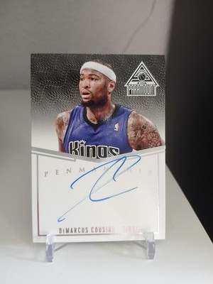 DeMarcus Cousins On-card Auto /49 2014-15 Panini Paramount