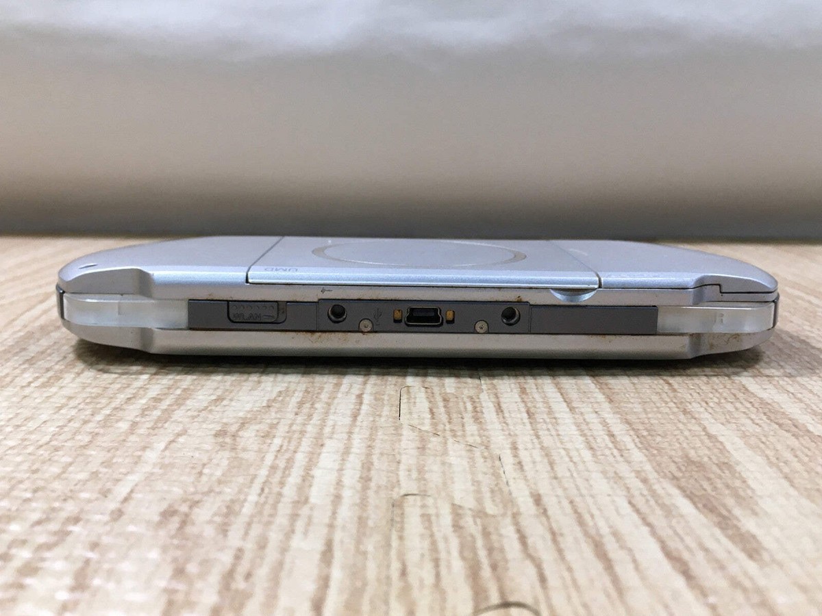 その他 psp3000 GD8599 Plz Read Item Condi PSP-3000 MYSTIC Silver SONY PSP
