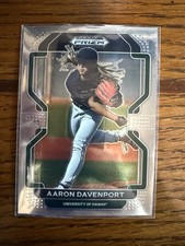 2022 Prizm Draft Picks Baseball Base  #PDP218 Aaron Davenport Hawai’i