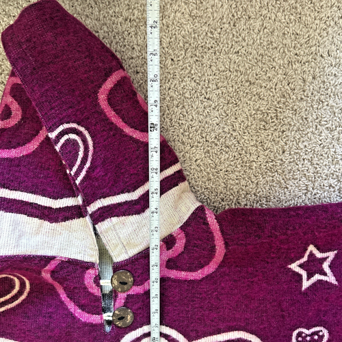 Hello Kitty Adult Alpaca Poncho Unisex One Size Made In Ecuador NEW - Picture 3 of 5