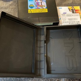 The King of Fighters 98 NEO GEO AES SNK Case Manual Dev Materials Japan