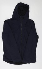 Womens UK Size M TESCO Blue Anorak Coat