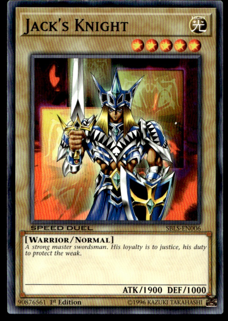 Jack's Knight SBLS SBLS-EN006 MP YuGiOh