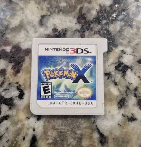 Nintendo 3DS Pokemon X Game Authentic Tested Working