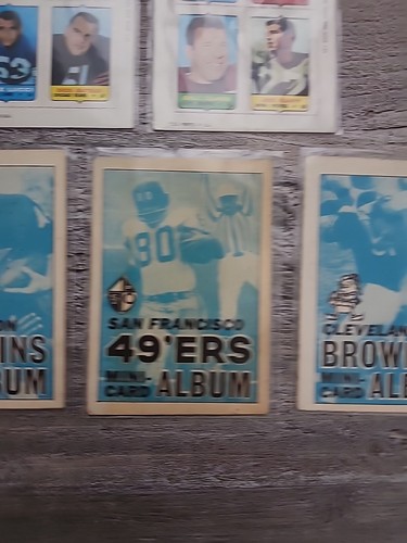 1969 Topps Football Lot - 4 In 1 Mini Cards - Picture 13 of 14