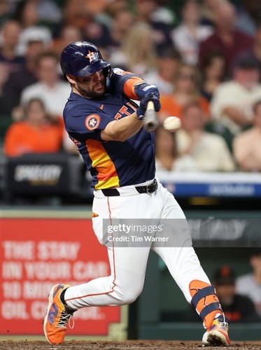Gioco Chas McCormick 2025 Houston Astros usato tacchetti PERSONALIZZATI AUTO foto abbinata - Foto 12 di 12