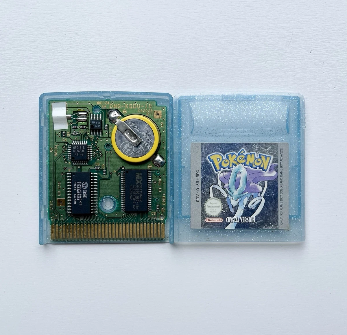 Pokémon Cristal Version - Game Boy Color/Advance - ESPAGNOL - Batterie Neuve - Bon état