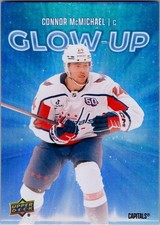2025-26 Upper Deck Series 2 Hockey - Connor McMichael - Glow-Up Insert #GU-10