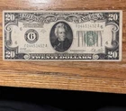 1928A $20 Federal Reserve Note Atlanta! Redeemable In Gold! Nice Note.