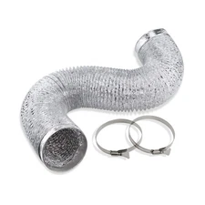Cenipar Dryer Vent Hose-4 inch Ducting Vent Hose Flexible Aluminum Foil Non-I...