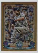 2019 Topps Gypsy Queen Chrome Gold 12/50 Corey Kluber #33 16uw
