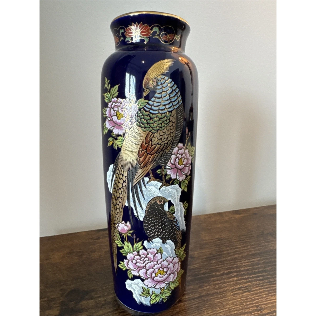 蓝色陶瓷花瓶花瓶| eBay