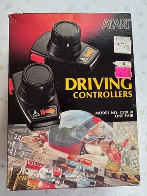 Atari Driving Controllers in box for Atari 400/800/VCS, 1979