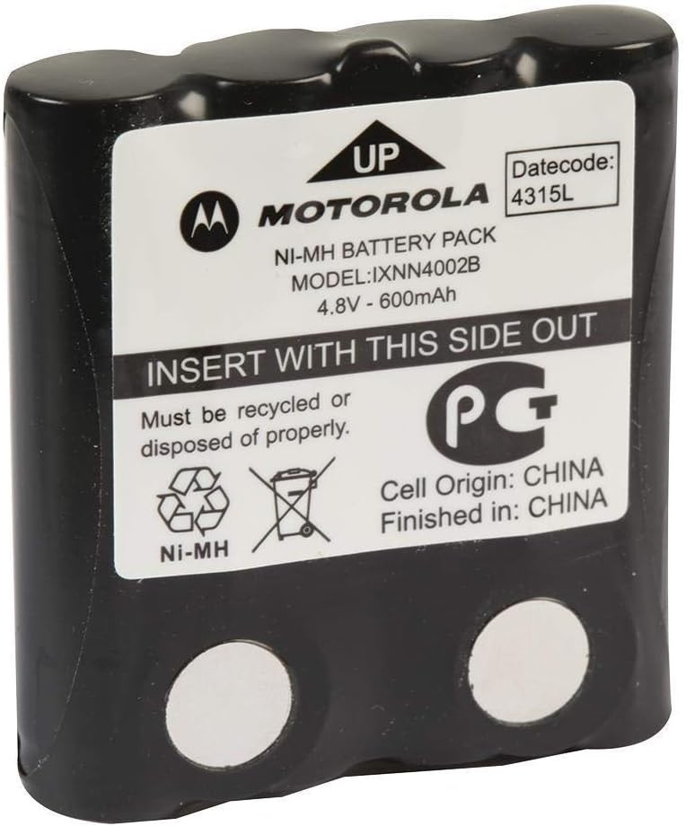 MOTOROLA TWO WAY 00242 Ni-MH Battery Pack for T80 Extreme Two-Way Radio