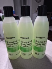 LOT of 3 McKesson Shampoo  And Body Wash Cucumber Melon Scent 8oz. 53279038