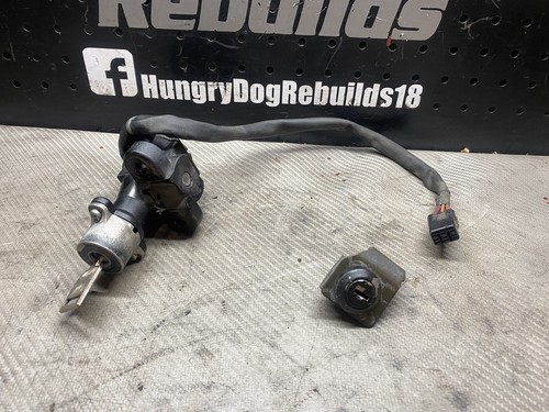2004 2005 GSXR 600 750 OEM Original Lockset Key Ignition Tail Lock