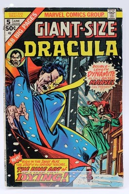 Giant-Size Dracula #5   [4.0]   1975   Gil Kane   MARVEL BRONZE AGE HORROR