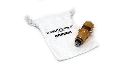 DREHMEISTER Bajonett Tankadapter M10 10mm verstärkt + Stoffbeutel AUTOGAS LPG