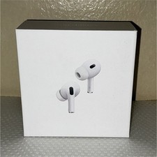 Apple AirPods Pro gen 2 Wireless Bluetooth In-Ear Earbuds White Built-In Mic