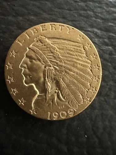 1909 Indian Quarter Eagle — photo from another recent sale