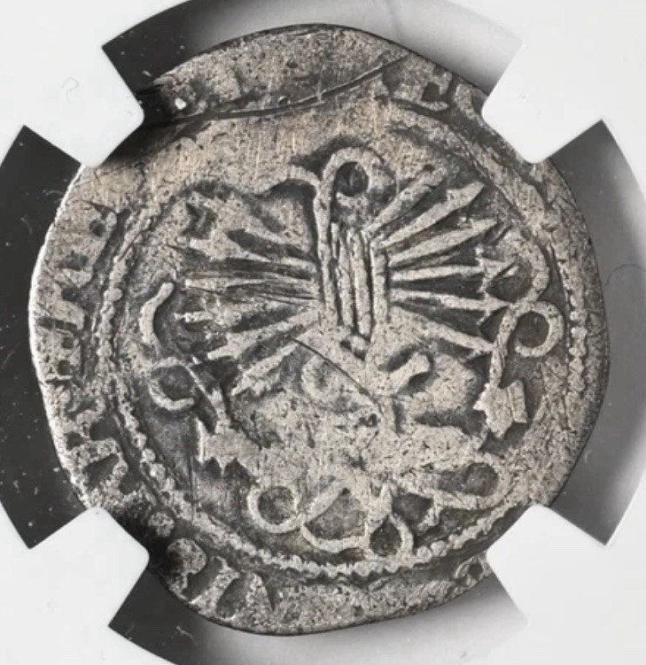 SPAIN Ferdinand V & Isabella I 1469-1504 Colonial Silver Real