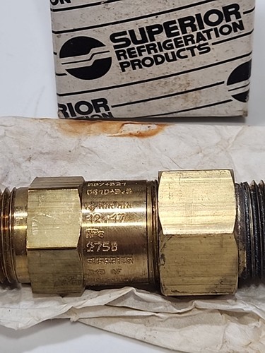 BRAND NEW! Superior 3020-400 Brass Relief Valve 29.5lbs Air/min 400psi 1/2in Npt - Picture 4 of 10