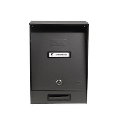 Cassetta postale con tetto verniciato grigio ferro Silmec 10-201.84