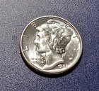 Gem BU 1943-P Mercury Dime