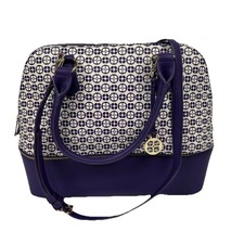 Iman Global Chic Logo Print Dome Satchel Hand...