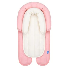 Baby Car Seat Head Body Support and Strap Covers, 2 in 1 Infant Car Seat New