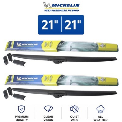 Michelin WeatherWise Hybrid 21''/21'' Wiper Blade Set 2-Pc For Nissan 300ZX 90-96