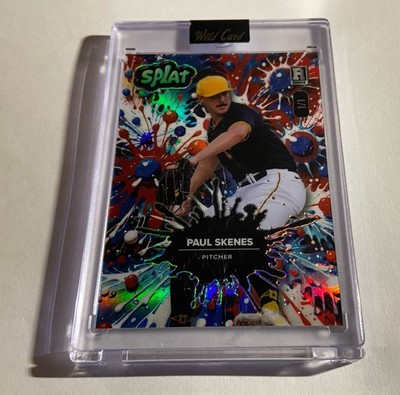 Paul Skenes 1/1 Rookie 2024 Wild Card Splat 💰💰💥💥