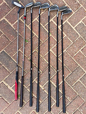 5,6,7,9,Pw,Sw Iron Set + Taylor made putter + red masters golf bag Left Handed